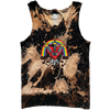 Load image into Gallery viewer, 3 of Swords Black Bleached Tank