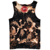 3 of Swords Black Bleached Tank