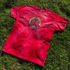 Load image into Gallery viewer, 3 of Swords Red Bleached Shirt