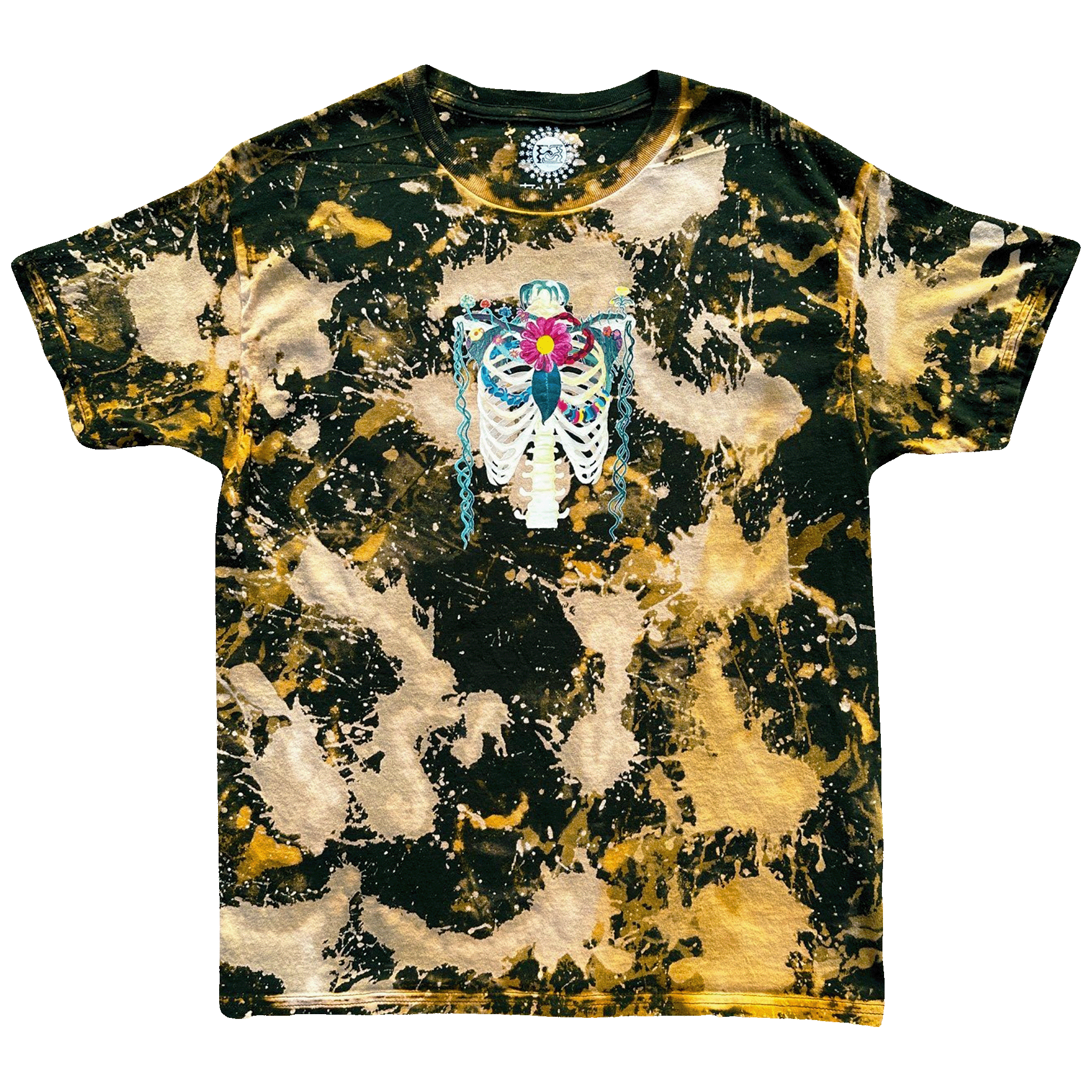 Breath of Life Green Bleached Shirt