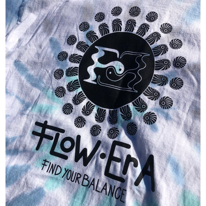 Flow Era Logo "Find Your Balance" Tie Dye Shirt