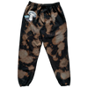 Mushrooms are Down to Earth Black Bleached Sweatpants