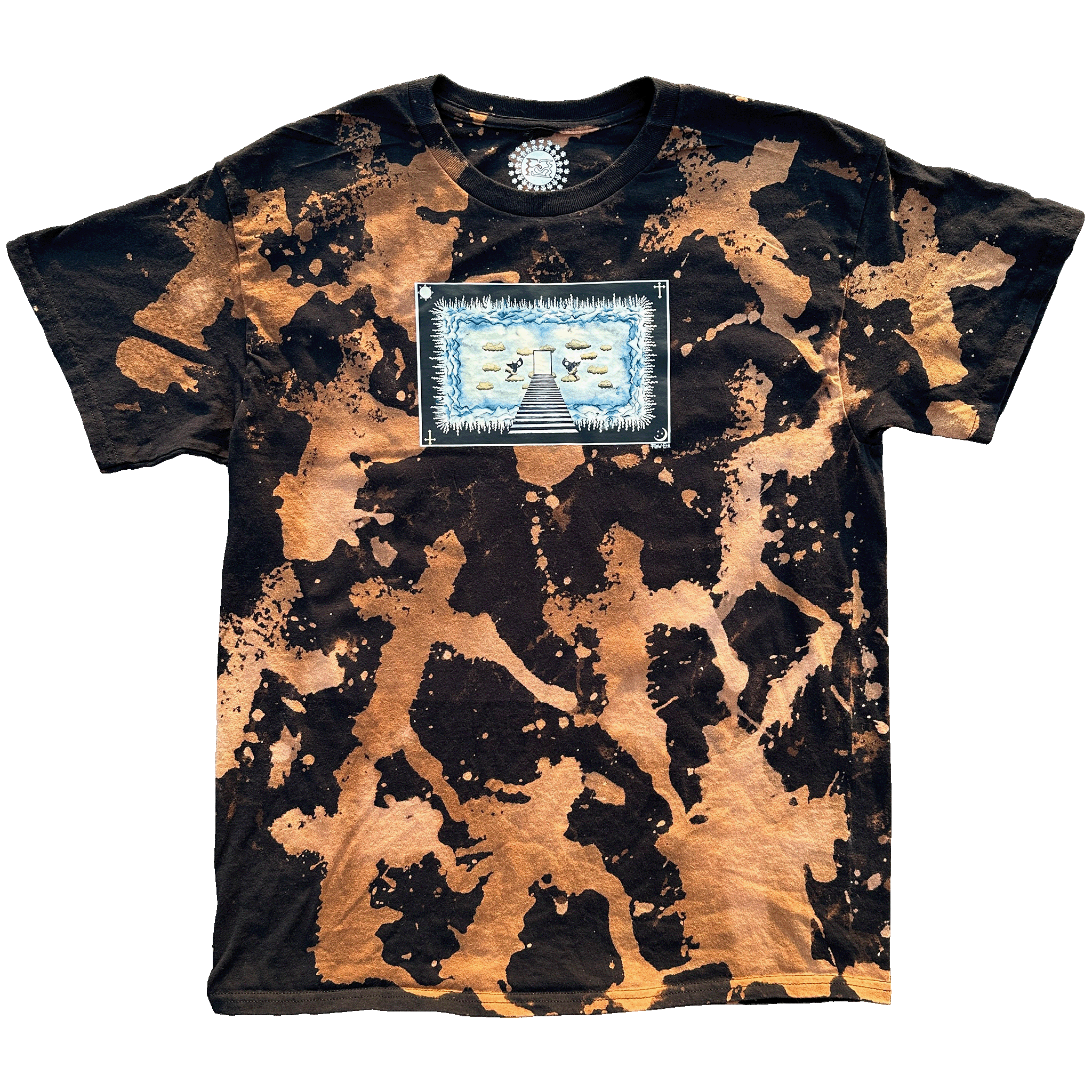 Out of the Darkness and Into the Light Sponge Bleached Shirt