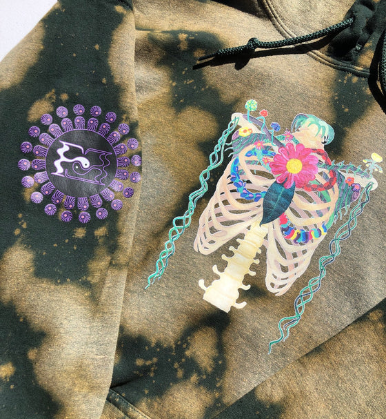Breath of Life Bleached Hoodie