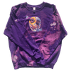 Load image into Gallery viewer, PATCHFAC3 Purple Bleached Crewneck