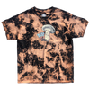 Mushrooms are Down to Earth Black Bleached Shirt